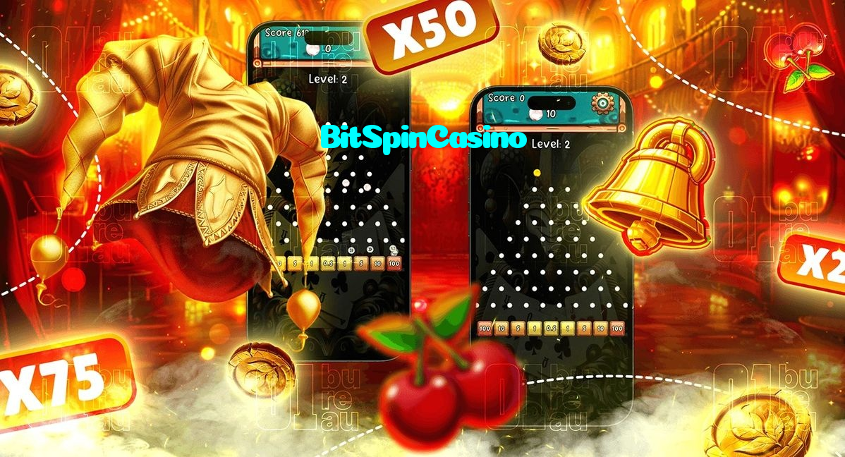 BitSpinCasino خوش آمدید بونس +600% پیشکش موبائل ایپ کے پروموشن سیکشن میں دکھائی دیتی ہے۔